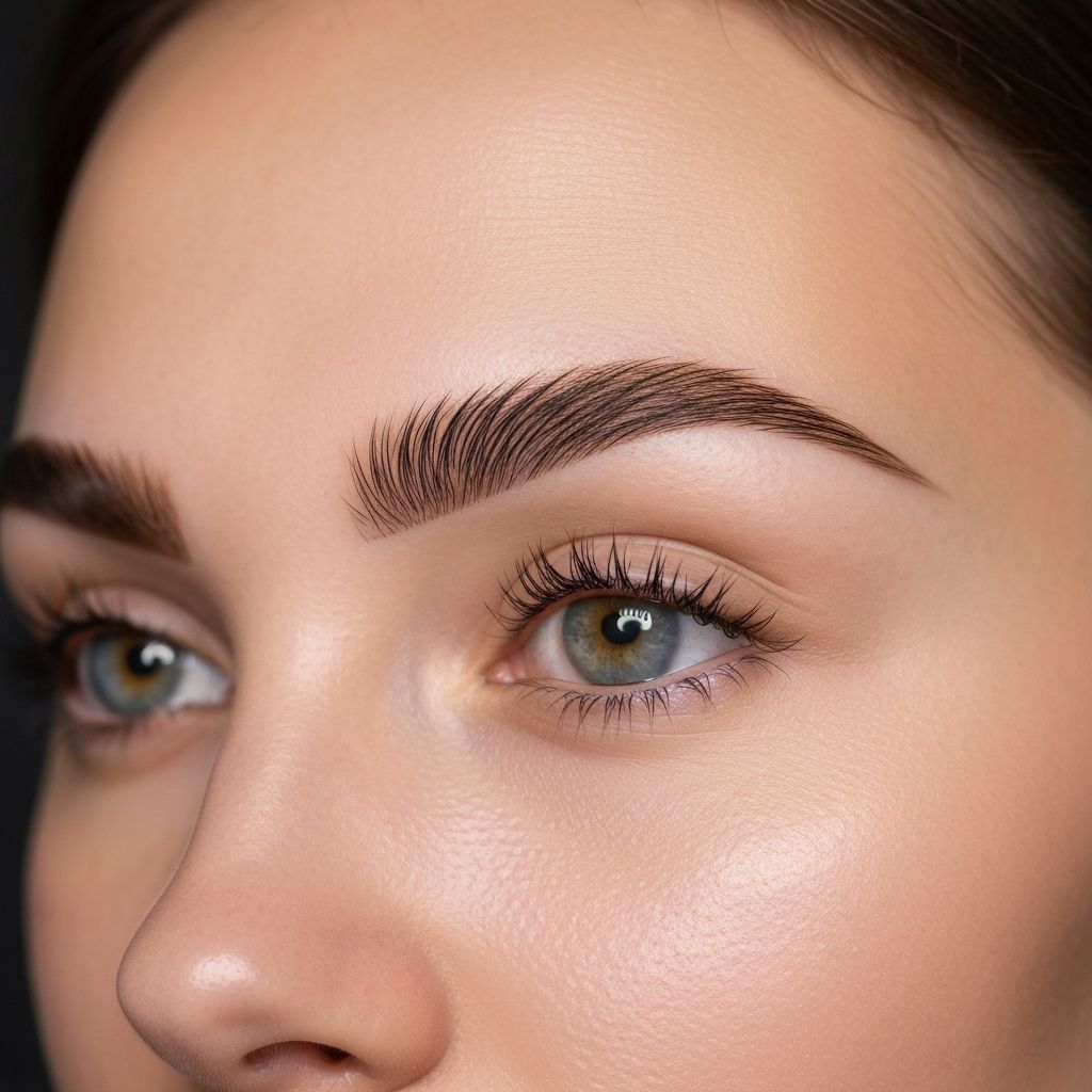Combination brow technique