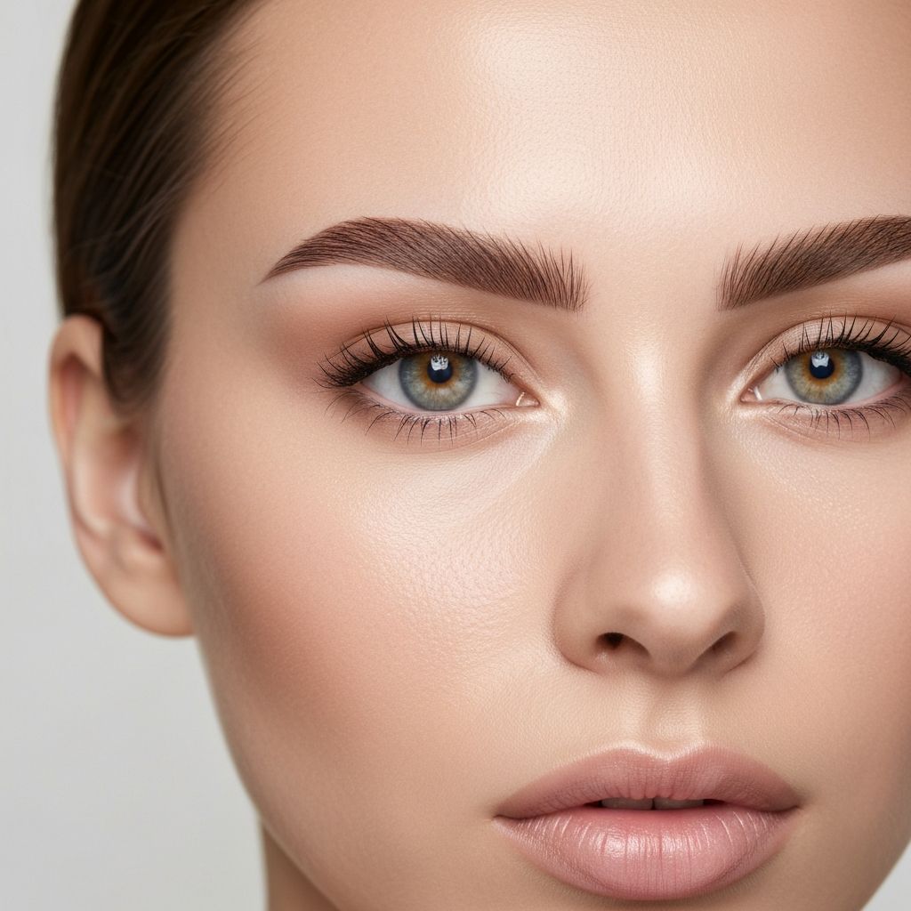 Shading Ombre brow technique